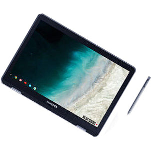 Samsung Chromebook Plus XE521QAB-K01US 12.2" Touchscreen Convertible 2 in 1 Chromebook - 1920 x 1200 - Intel Celeron 3965Y 1.50 GHz - 4 GB Total RAM - 32 GB Flash Memory - Stealth Silver