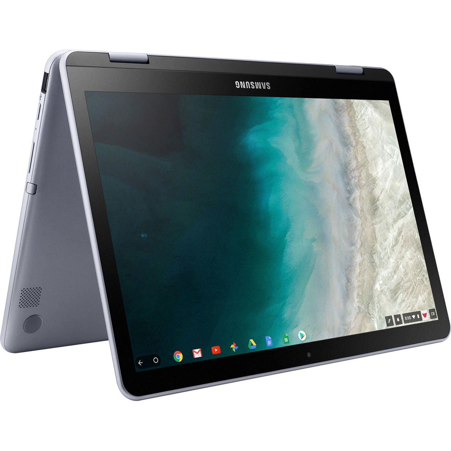 Samsung Chromebook Plus XE521QAB-K01US 12.2" Touchscreen Convertible 2 in 1 Chromebook - 1920 x 1200 - Intel Celeron 3965Y 1.50 GHz - 4 GB Total RAM - 32 GB Flash Memory - Stealth Silver