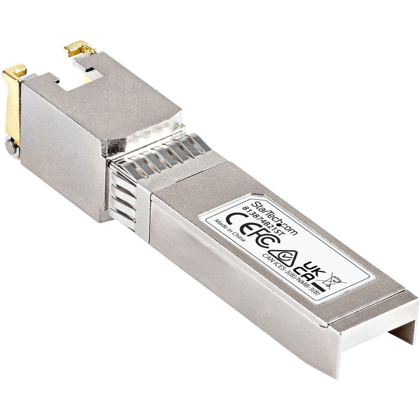 StarTech.com HPE 813874-B21 Compatible SFP+ Module - 10GBASE-T - 10GE Gigabit Ethernet SFP+ to RJ45 Cat6/Cat5e - 30m