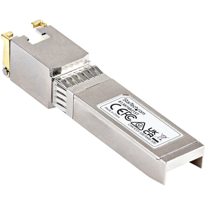 StarTech.com HPE 813874-B21 Compatible SFP+ Module - 10GBASE-T - 10GE Gigabit Ethernet SFP+ to RJ45 Cat6/Cat5e - 30m