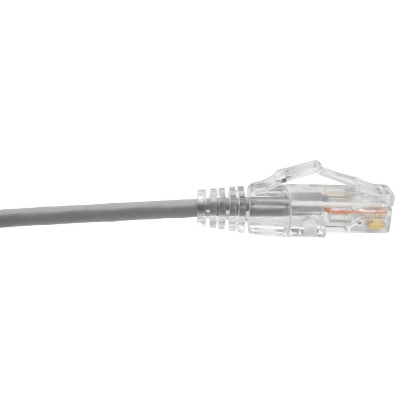 Tripp Lite Cat6 Gigabit Snagless Slim UTP Ethernet Cable (RJ45 M/M) PoE Gray 6-in. (15.24 cm)