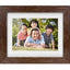 Aluratek 8 inch Distressed Wood Digital Photo Frame with Auto Slideshow Feature