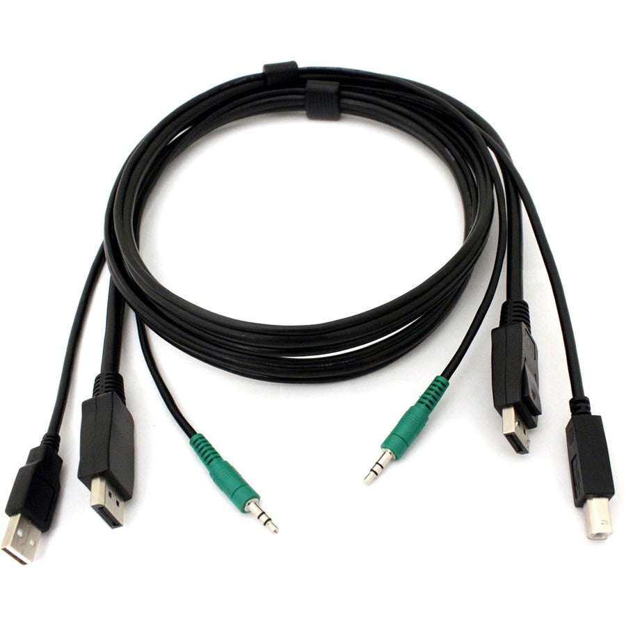 Black Box HDMI KVM Cable - USB A-B 3.5mm Audio 6-ft. (1.8-m)