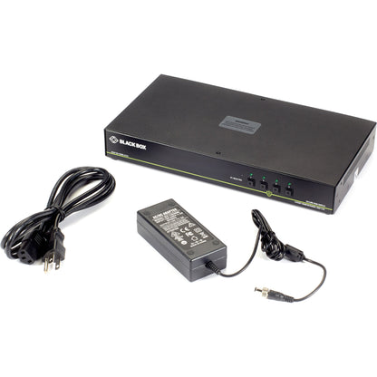 Black Box Secure NIAP 3.0 KVM Switch - Single-Head HDMI CAC 4K 4-Port