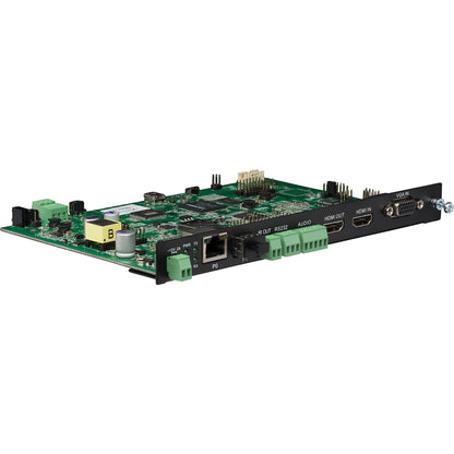 AMX N2300 Series 4K UHD Video over IP Card Encoder with KVM PoE