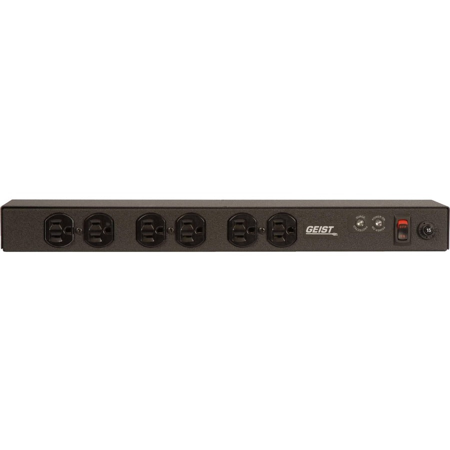 PDU BASIC SURGE 1U 15A 120V (6)