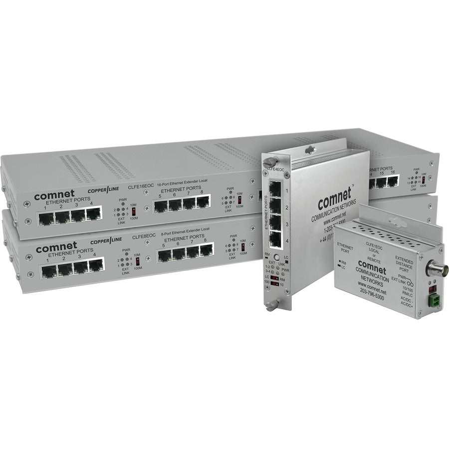 8-CHANNEL ETHERNET OVER UTP    