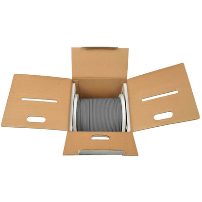 Tripp Lite Cat6 Gigabit Solid Core UTP PVC Bulk Ethernet Cable Gray 1000 ft. (304.8 m) TAA