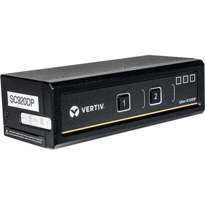 Vertiv Cybex SC900 Secure Desktop KVM | 2 Port Dual-Head | DP in/DP out