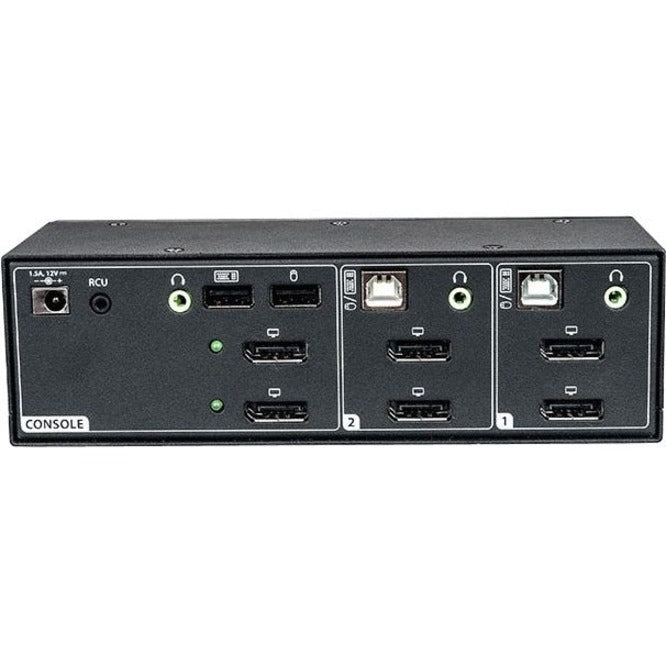 Vertiv Cybex SC900 Secure Desktop KVM | 2 Port Dual-Head | DP in/DP out