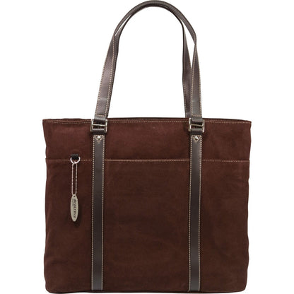 Mobile Edge Chocolate Suede Tote Case