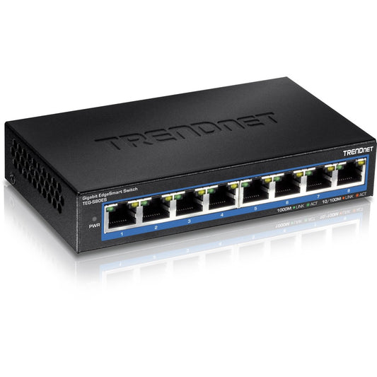 8 X GIGABIT PORTS              