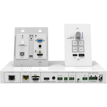 WALLPLATE HDMI/VGA HDBASET KIT 