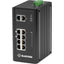 10P FAST ENET IND SW POE+      