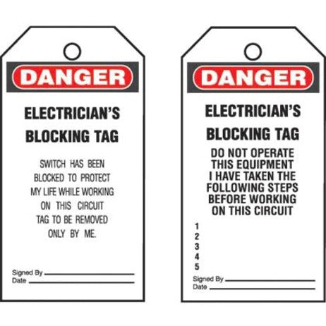 Panduit Safety Tag