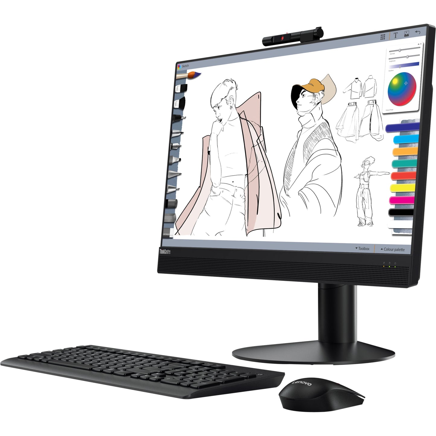 Lenovo ThinkCentre M920z 10S7S0GF00 All-in-One Computer - Intel Core i5 8th Gen i5-8400 2.80 GHz - 8 GB RAM DDR4 SDRAM - 128 GB SSD - 23.8" 1920 x 1080 - Desktop