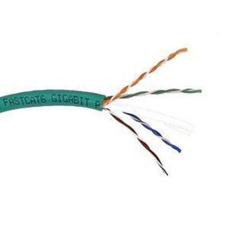 500FT CAT6 GREEN SOLID BULK    