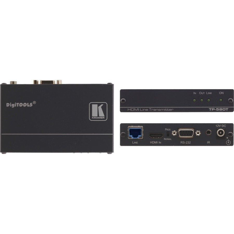 Kramer 4K UHD HDMI Bidirectional RS-232 & IR over HDBaseT Twisted Pair Transmitter