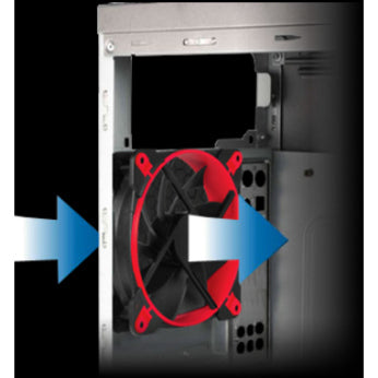 Arctic Cooling Gaming Fan with PWM PST - 1 Pack