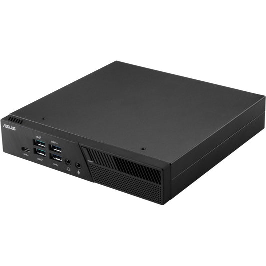 Asus miniPC PB60-B5095ZD Desktop Computer - Intel Core i5 8th Gen i5-8400T - 8 GB RAM DDR4 SDRAM - 256 GB SSD - Mini PC - Black