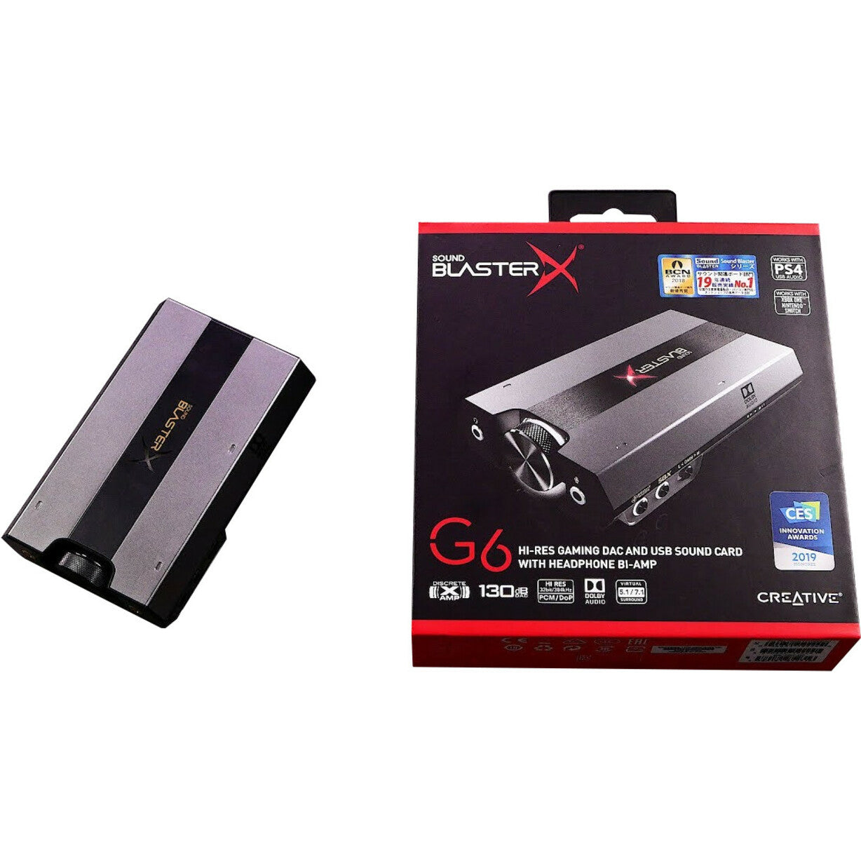 Sound Blaster Sound BlasterX G6 External Sound Card