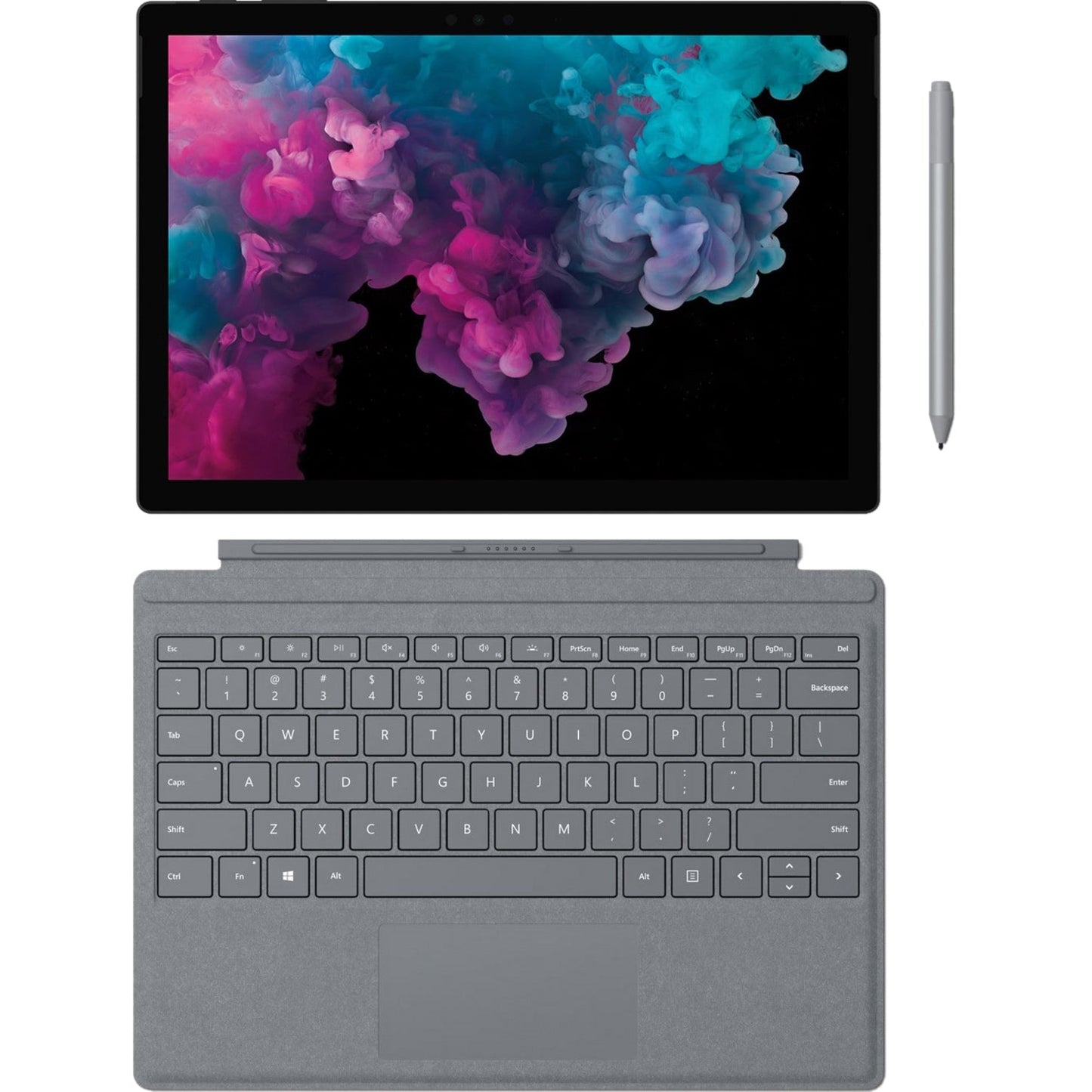 Microsoft Surface Pro 6 Tablet - 12.3" - Core i5 8th Gen 1.60 GHz - 8 GB RAM - 256 GB SSD - Windows 10 Home - Platinum