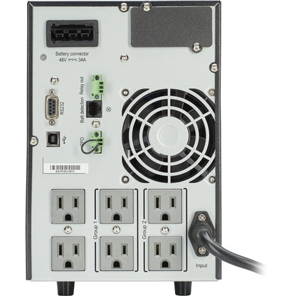Eaton 9SX 1500VA 1350W 120V Online Double-Conversion UPS - 6 NEMA 5-15R Outlets Cybersecure Network Card Option Extended Run Tower