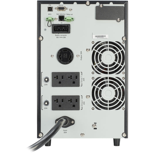 Eaton 9SX 3000VA 2700W 120V Online Double-Conversion UPS - 4 NEMA 5-20R 1 L5-30R Outlets Cybersecure Network Card Option Extended Run Tower
