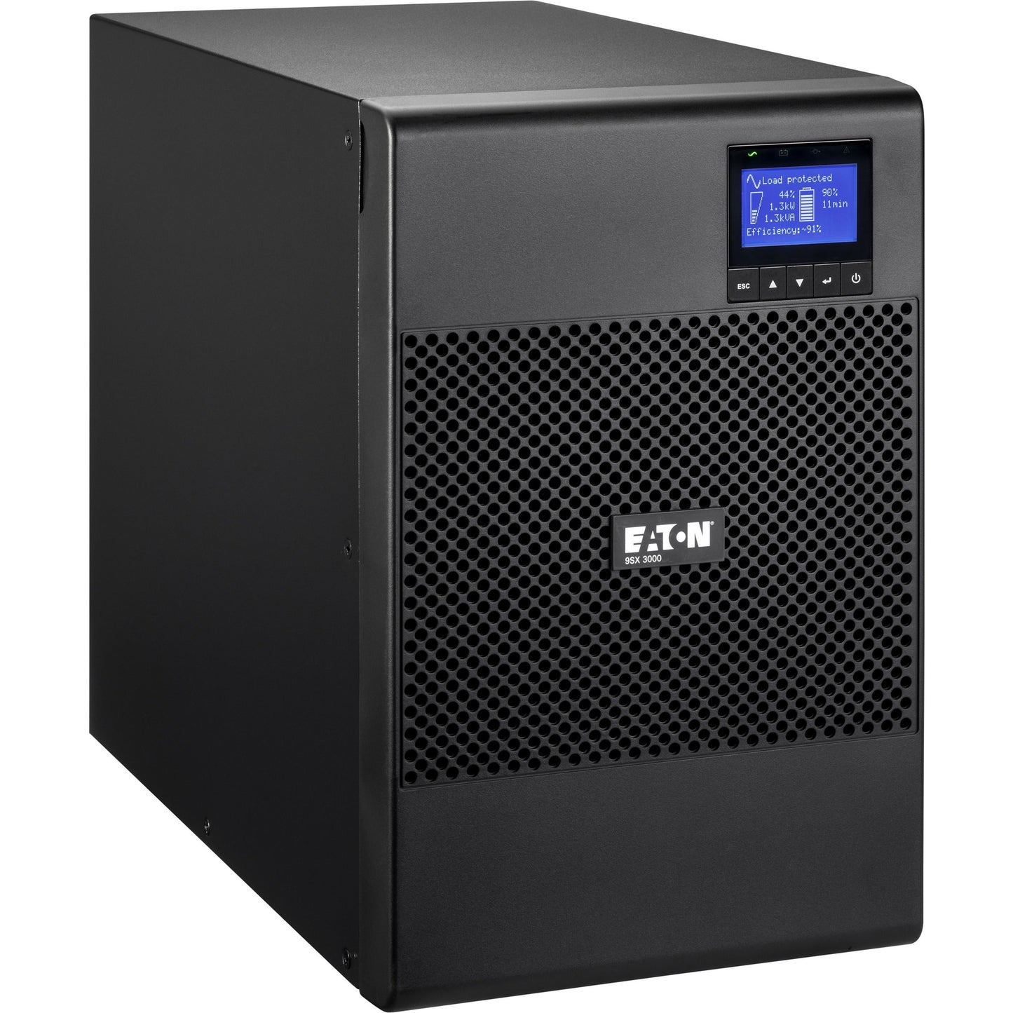 Eaton 9SX 3000VA 2700W 208V Online Double-Conversion UPS - 8 C13 1 C19 Outlets Cybersecure Network Card Option Extended Run Tower