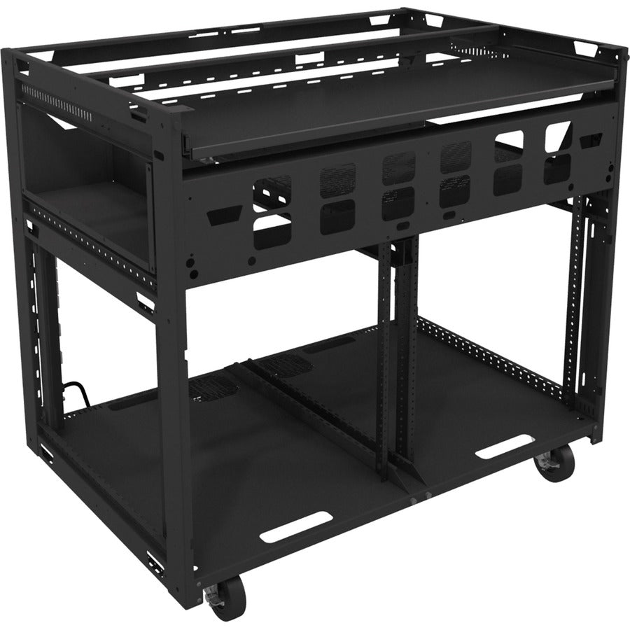 Middle Atlantic L5 Series Flat Frame Cart - 43" Wide with 2 Bays