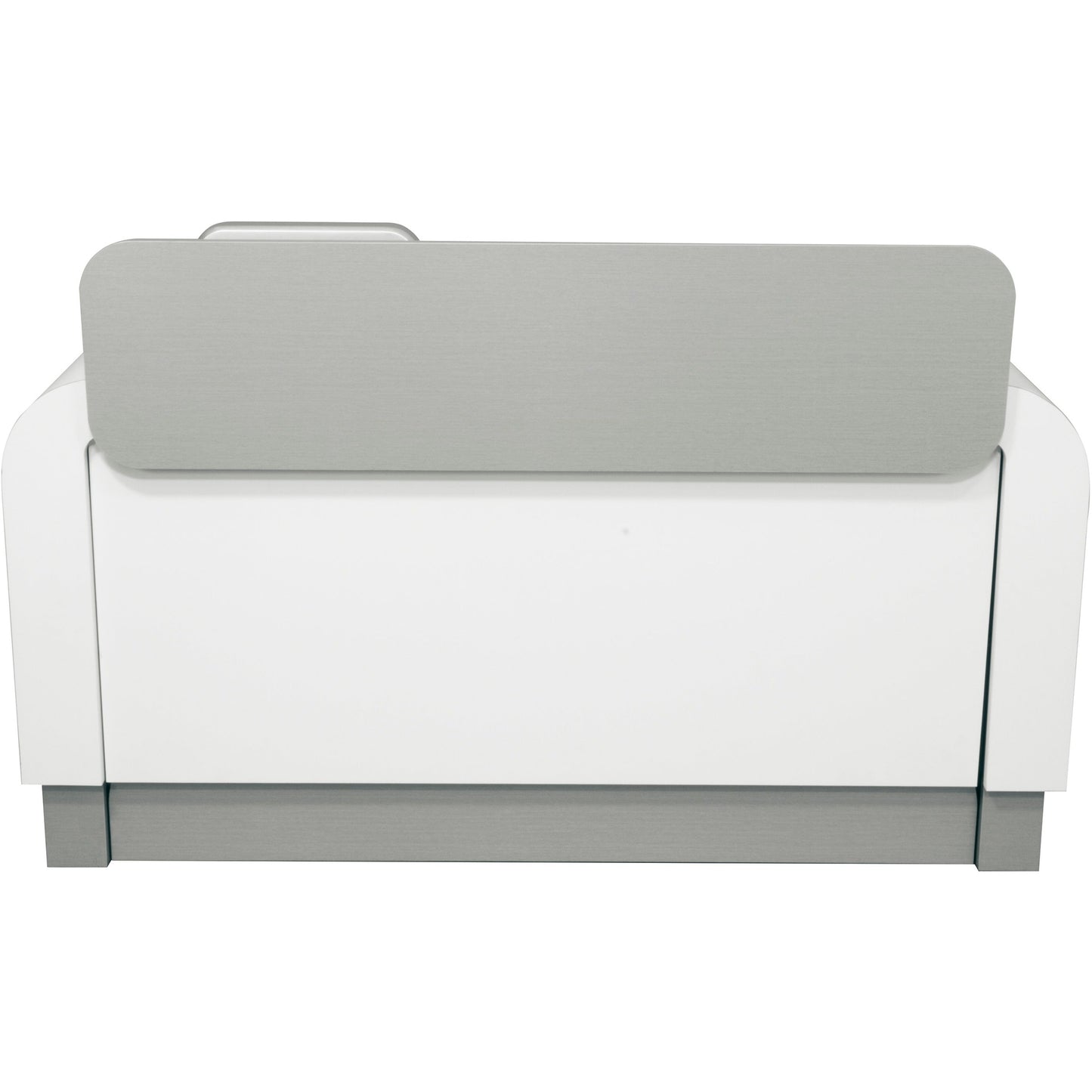 Middle Atlantic Pre-Configured L7 Series Lectern in Brite White with Silver Accents