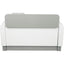 Middle Atlantic Pre-Configured L7 Series Lectern in Brite White with Silver Accents