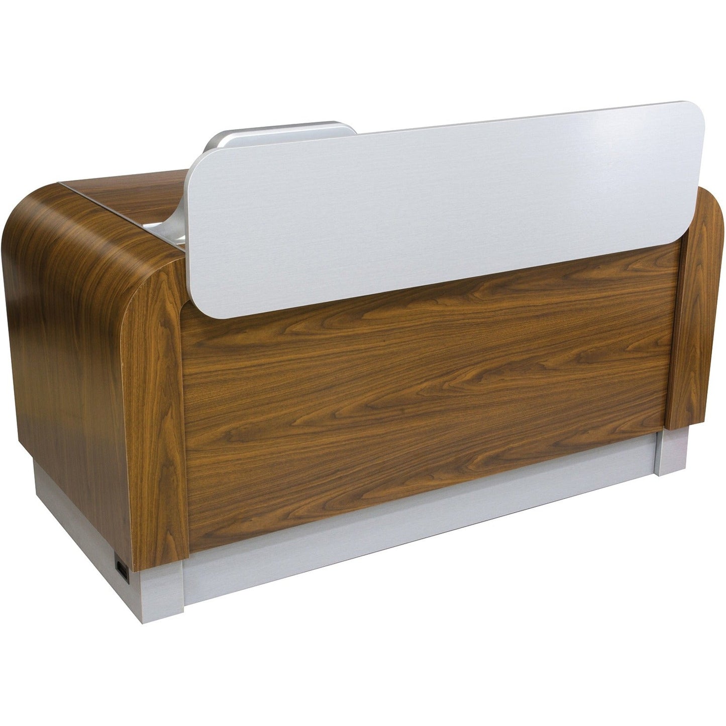 Middle Atlantic Pre-Configured L7 Series Lectern in Glamour Cherry with Silver Accents