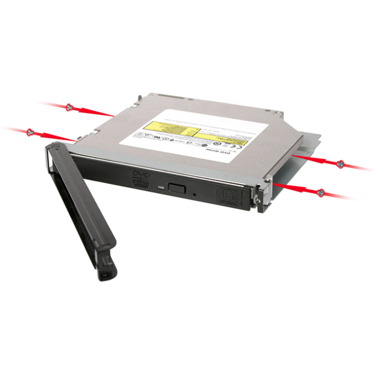 Icy Dock MB994IKO-3SB Drive Enclosure for 5.25" - Serial ATA/600 Host Interface Internal - Black