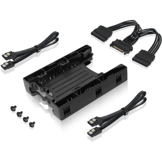 Icy Dock EZ-Fit Lite MB290SP-1B Drive Bay Adapter for 3.5" Internal - Black
