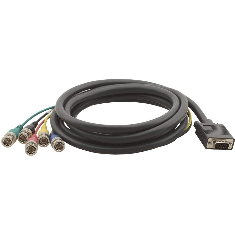 Kramer Molded 15-pin HD (M) to 5 BNC (M) Breakout Cable