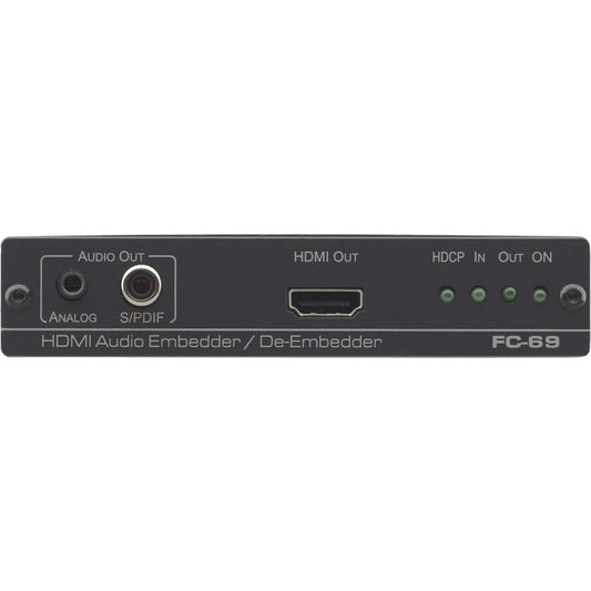 Kramer 4K60 4:2:0 HDMI Audio Embedder/De-Embedder