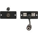 Kramer Wall Plate Insert - 3.5mm Stereo Audio