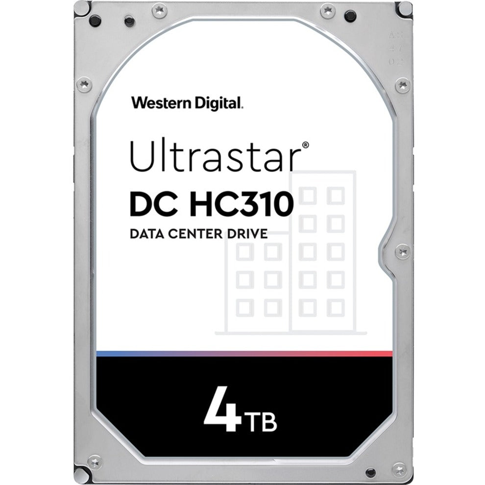 Western Digital Ultrastar DC HC310 HUS726T4TALS205 4 TB Hard Drive - 3.5" Internal - SAS (12Gb/s SAS)