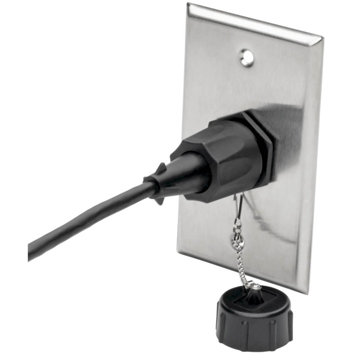 Tripp Lite Industrial Cat5e/Cat6 STP Ethernet Cable RJ45 M/M CMX Outdoor IP68 26 AWG TAA 10 ft. (3.05 m)