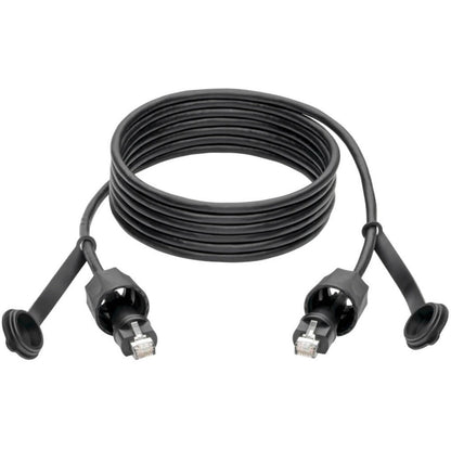 Tripp Lite Industrial Cat5e/Cat6 STP Ethernet Cable RJ45 M/M CMX Outdoor IP68 26 AWG TAA 10 ft. (3.05 m)