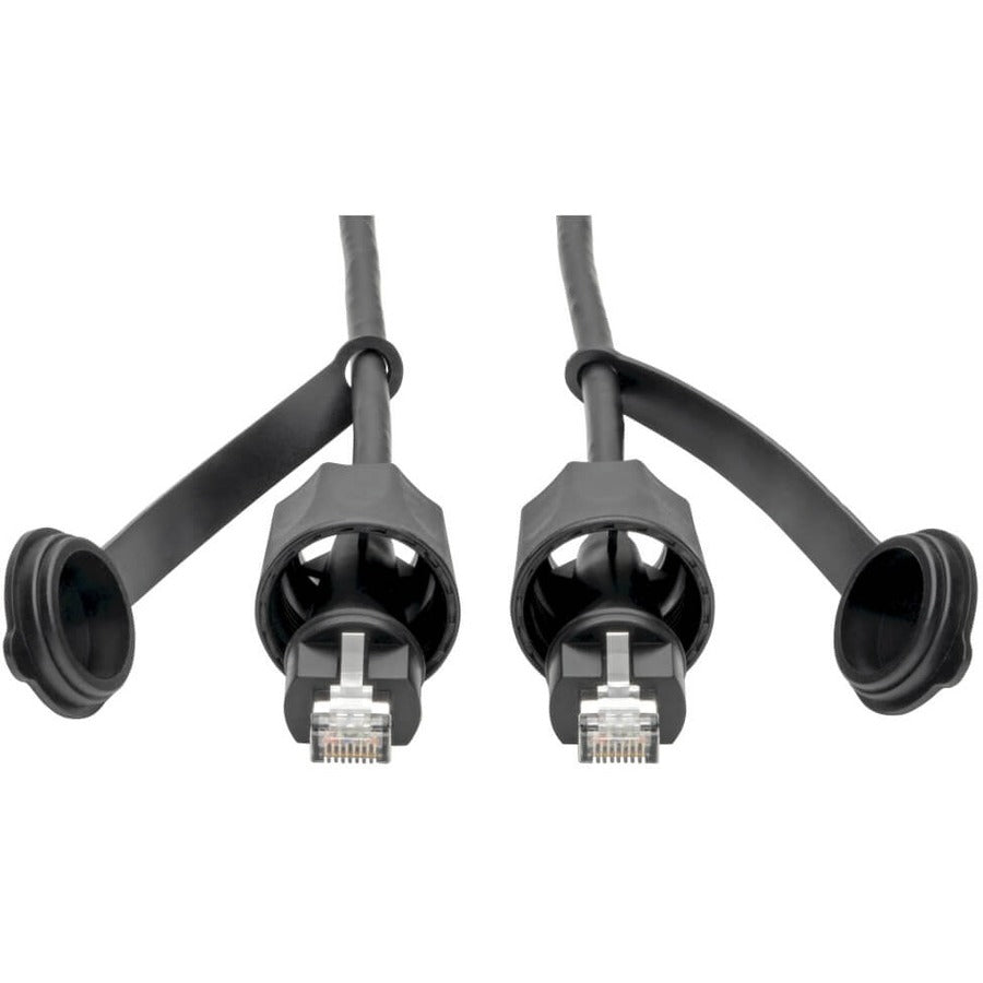 Tripp Lite Industrial Cat5e/Cat6 STP Ethernet Cable RJ45 M/M CMX Outdoor IP68 26 AWG TAA 23 ft. (7.01 m)
