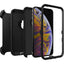 OtterBox Defender Rugged Carrying Case (Holster) Apple iPhone XS iPhone X Smartphone - Black