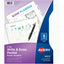 Avery® Write & Erase Pocket Plastic Dividers