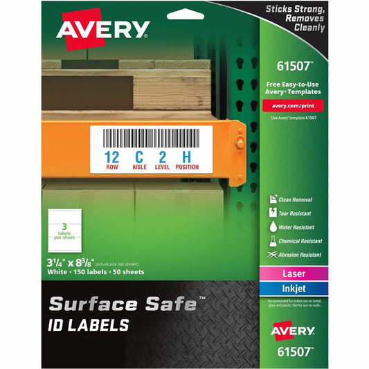 Avery&reg; Surface Safe ID Label