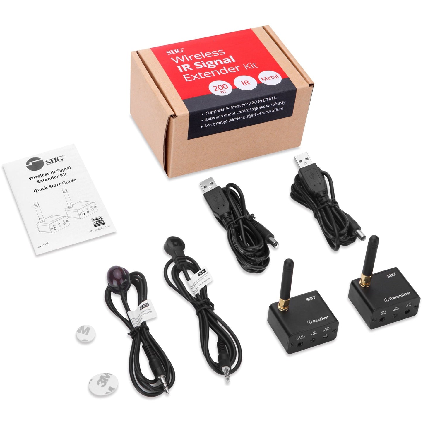 SIIG Wireless IR Signal Extender Kit