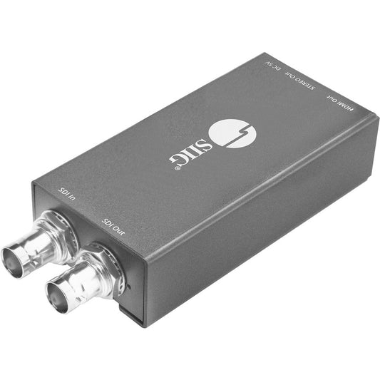 SIIG 3G/HD/SD-SDI to HDMI with Audio Extractor Mini Converter