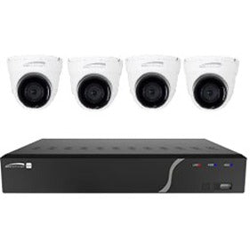 Speco 4 Channel Surveillance Kit with Four 5MP IP Cameras - 1 TB HDD
