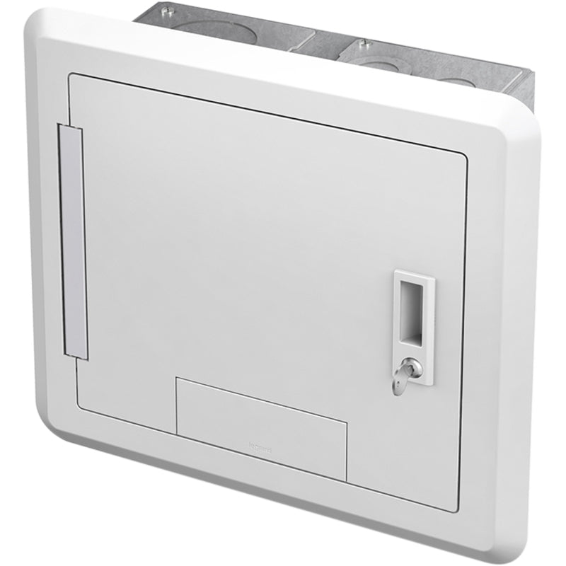 Wiremold Evolution Series 8-Gang Hinged Wall Box