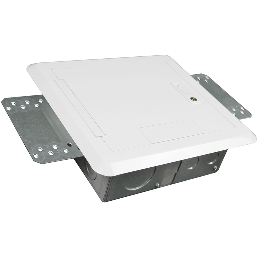 Wiremold Evolution Series 8-Gang Hinged Wall Box